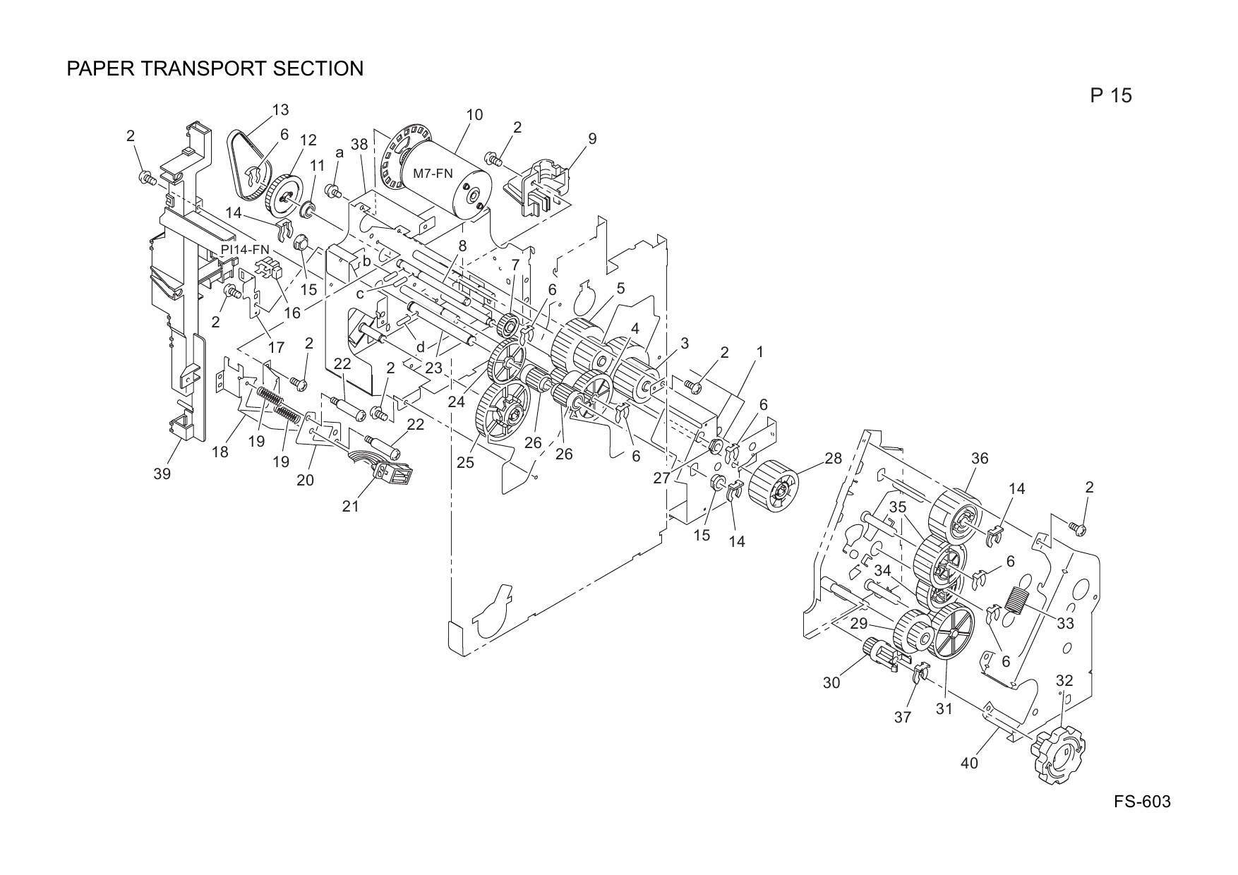 Konica-Minolta Options FS-603 4583712 Parts Manual-4